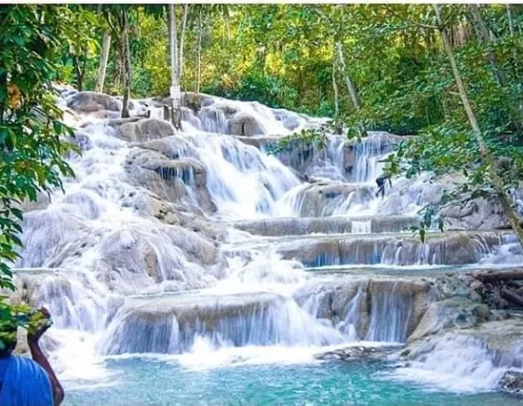 Dunn’s River Falls,Zip lining & horseback riding Combo tour from Montego Bay